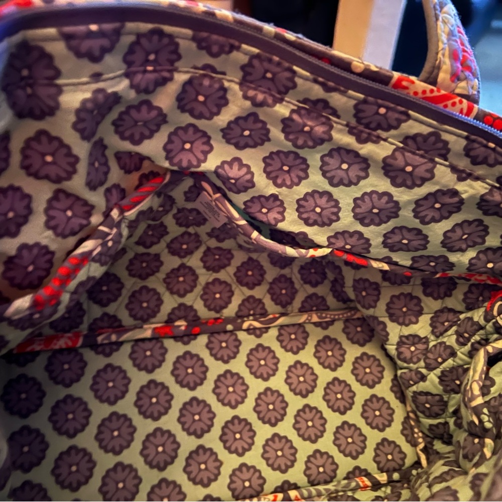 Vera Bradley Purple Floral Tote